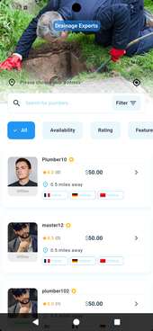 iPlumber app - Plumber directory
